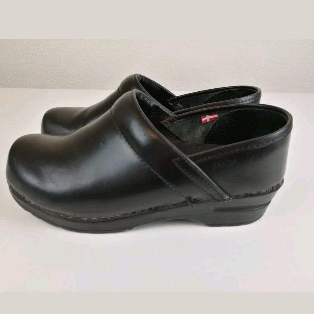 Sanita Original Danish Clogs 38 Wide Nurse Shoes
